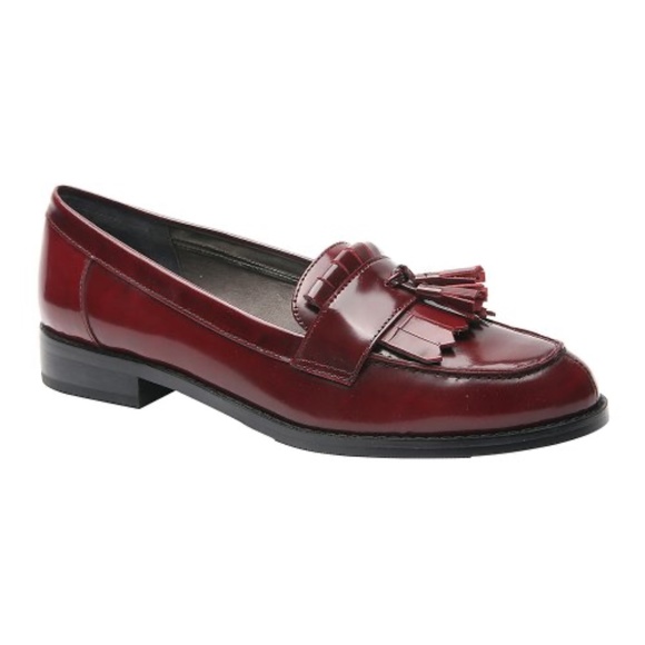Ros Hommerson Maroon Tassel Loafers - Picture 1 of 10